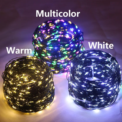 1PCS 500/1000LED Fairy String Lights Garland