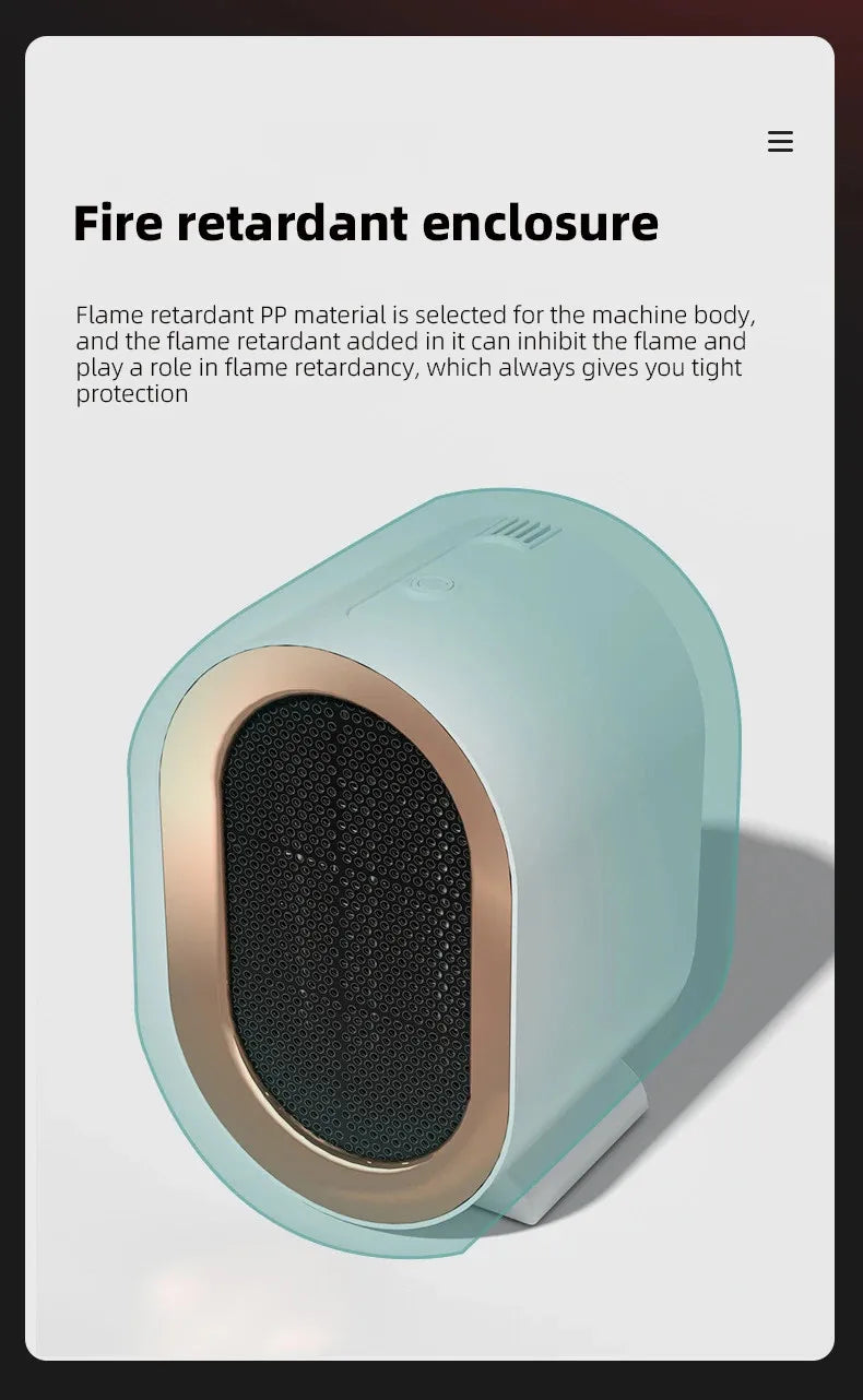 1200W Electric Fan Heater Portable